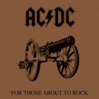 AC/DC: For Those About to Rock (We Salute You) (50th Anniversary Gold Metallic) LP