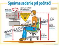 Správne sedenie pri počítači