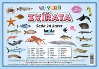 Zvířata ve vodě - Sada 24 karet