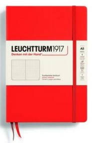 LEUCHTTURM1917 Medium (A5), Lobster, 251 S., bodkovaný - zápisník