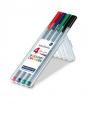 Linery STAEDTLER triplus fineliner 4ks