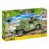 Stavebnice COBI 2368 II World War Obrněné vozidlo M3 Scout Car/330 kostek+2 figurky