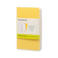 Moleskine: Volant zápisníky linkované světle žluté XS