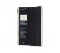 Moleskine: Zápisník workbook čtverečkovaný černý A4