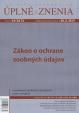 UZZ 24/2013 Zákon o ochrane osobných údajov