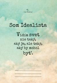 Som Idealista - zošit