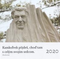 Kalendár 2020 (nástenný) - Kamkoľvek pôjdeš, choď tam s celým svojím srdcom.