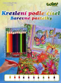 Kreslení podle čísel - Motýlci