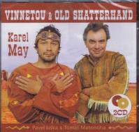 Vinnetou a Old Shatterhand - 2 CD (Čte Pavel Liška a Tomáš Matonoha)