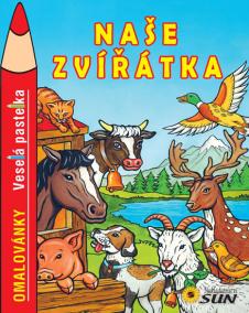 Naše zvířátka - Veselá pastelka