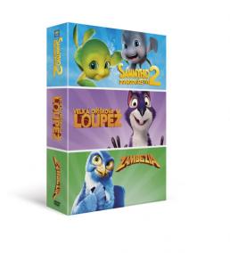 Animáky - kolekce 3DVD/Velká oříšková loupež, Sammyho dobrodružství 2, Zambezia