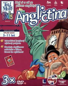 Angličtina - Tell me More Kids - 3DVD