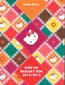 Hello Kitty - Diár na školský rok 2012/2013