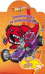 Hot Wheels - Omalovánky se samolepkami