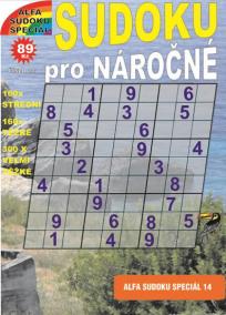 Sudoku speciál 14 pro nároční