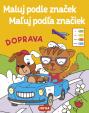 Maľuj podľa značiek - Doprava