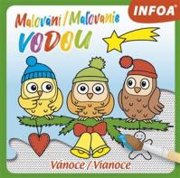 Malování / Maľovanie vodou - Vánoce