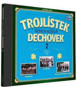 Trojlístek nejslavnějších dechovek 2. - 1 CD