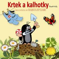 Krtek a kalhotky - omalovánky čtverec se samolepkami