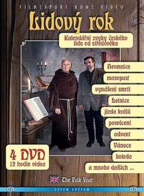 Lidový rok - Kalendářní zvyky českého lidu od středověku - 4DVD