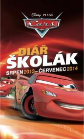 Diář 2014 - W. Disney Autíčka - diář školák