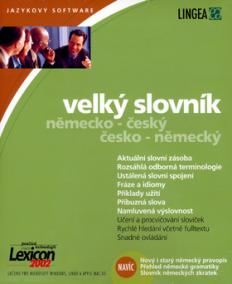 Velký slovník německo-český, česko-německý