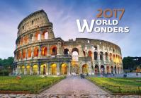 Kalendář nástěnný 2017 - World Wonders