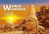 Kalendář nástěnný 2018 - World Wonders