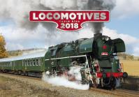 Kalendář nástěnný 2018 - Locomotives