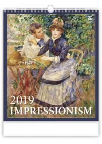 Kalendář nástěnný 2019 - Impressionism