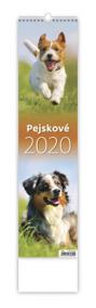 Kalendář nástěnný 2020 - Pejskové