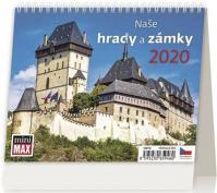 Kalendář stolní 2020 - MiniMax Naše hrady a zámky