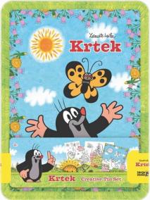 Krtek - Kreativní set v plechové krabičce