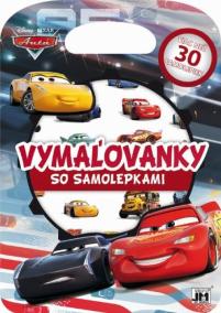 Kreatívny blok so samolepkami/ Cars