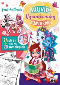 24 strán + viac než 20 samolepiek! Enchantimals