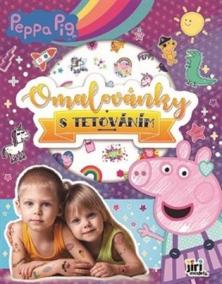 Omalovánky s tetováním - Peppa Pig