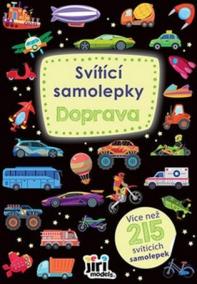 Svítící samolepky Doprava