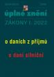Aktualizace 2022 I/3 - O daních z příjmů, o dani silniční