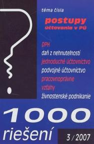 1000 riešení 3/2007