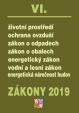 Zákony VI/2019 - úplné znění - životní prostředí, ochrana ovzduší, zákon o odpadech, energetický zákon