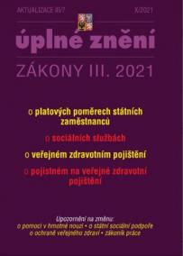 Aktualizace 2021 III/7 Veřejné zdravotní pojištění - Úplné znění zákon o platových poměrech státních zaměstnanců, o sociálních službách