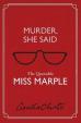 Murder, She Said : The Quotable Miss Marple