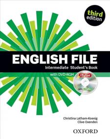 English File 3rd edition Intermediate Student´s book (without iTutor CD-ROM)