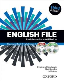 English File 3rd edition Pre-Intermediate MultiPACK A with Oxford Online Skills (without CD-ROM)