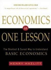 Economics in One Lesson