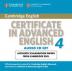 Cambridge Certificate in Advanced English 4 for Updated Exam Audio CDs (2)