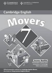 Cambridge English Movers 7 Answer Booklet