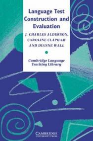 Language Test Construction and Evaluation: PB