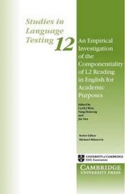 An Empirical Investigation of the Componentiality of L2 Reading in English for Academic Purposes