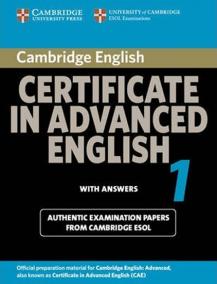 Cambridge CAE 1 for updated exam: Student´s Book with answers